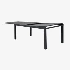 Ausziehbarer Gartentisch aus Aluminium für 10-12 Personen