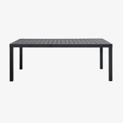 Ausziehbarer Gartentisch aus Aluminium für 10-12 Personen