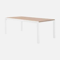 Ausziehbarer Gartentisch aus Aluminium für 10-12 Personen