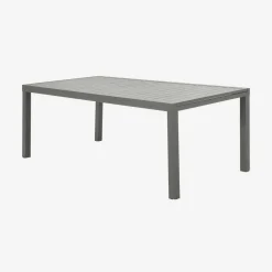 Ausziehbarer Gartentisch aus Aluminium für 10-12 Personen