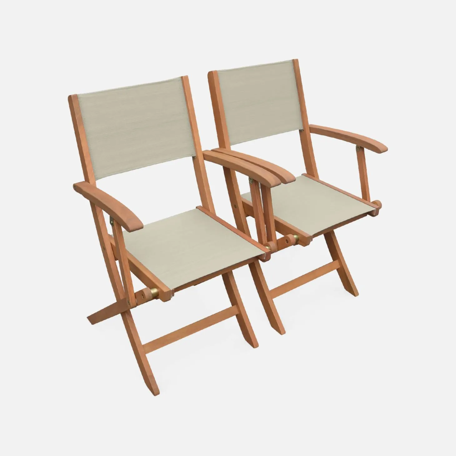 Ausziehbarer Gartentisch aus Holz, 10 Stühle