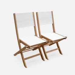 Ausziehbarer Gartentisch aus Holz, 10 Stühle