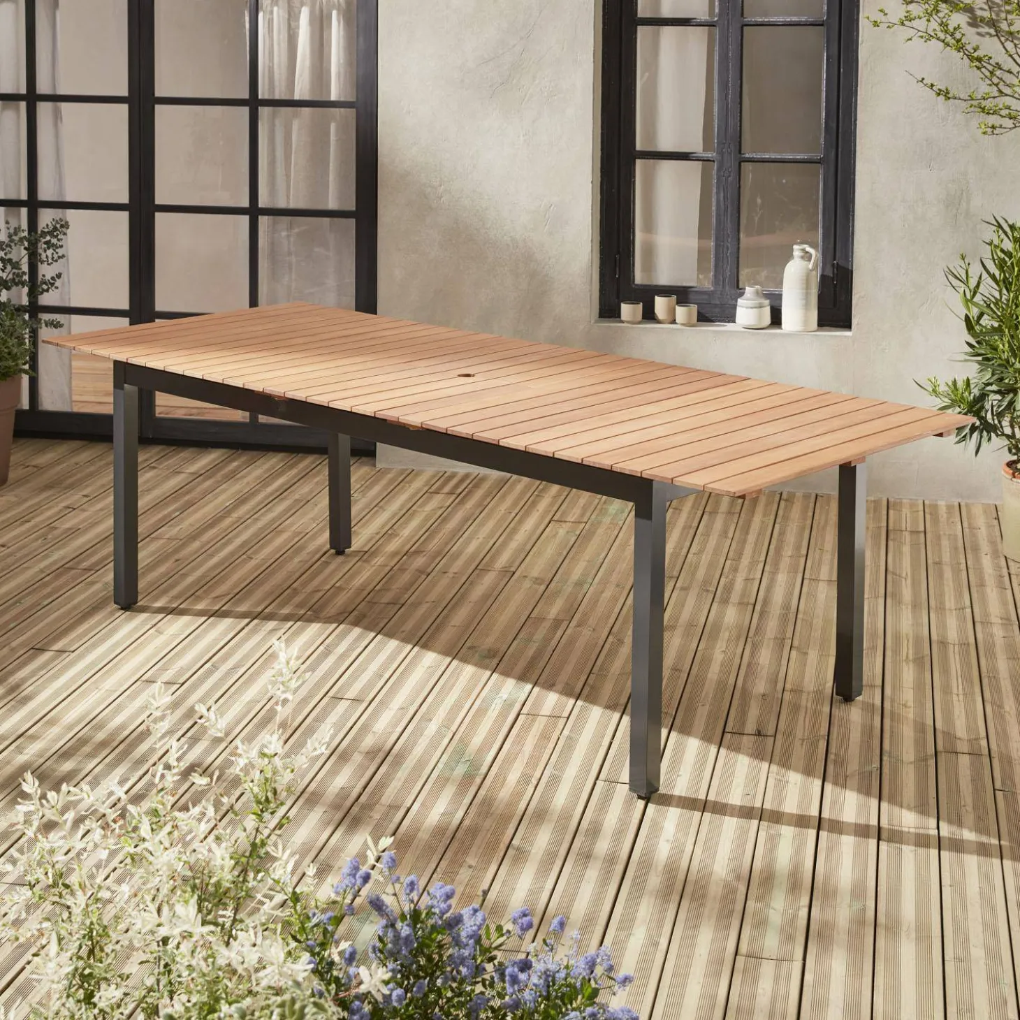 Ausziehbarer Gartentisch 200 / 250 cm - Sevilla