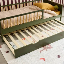 Ausziehbett für Kinderbetten aus Kiefernholz