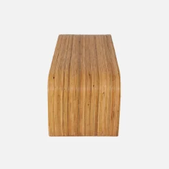 Bank, Bettbank aus natürlichem Rattan, 100cm