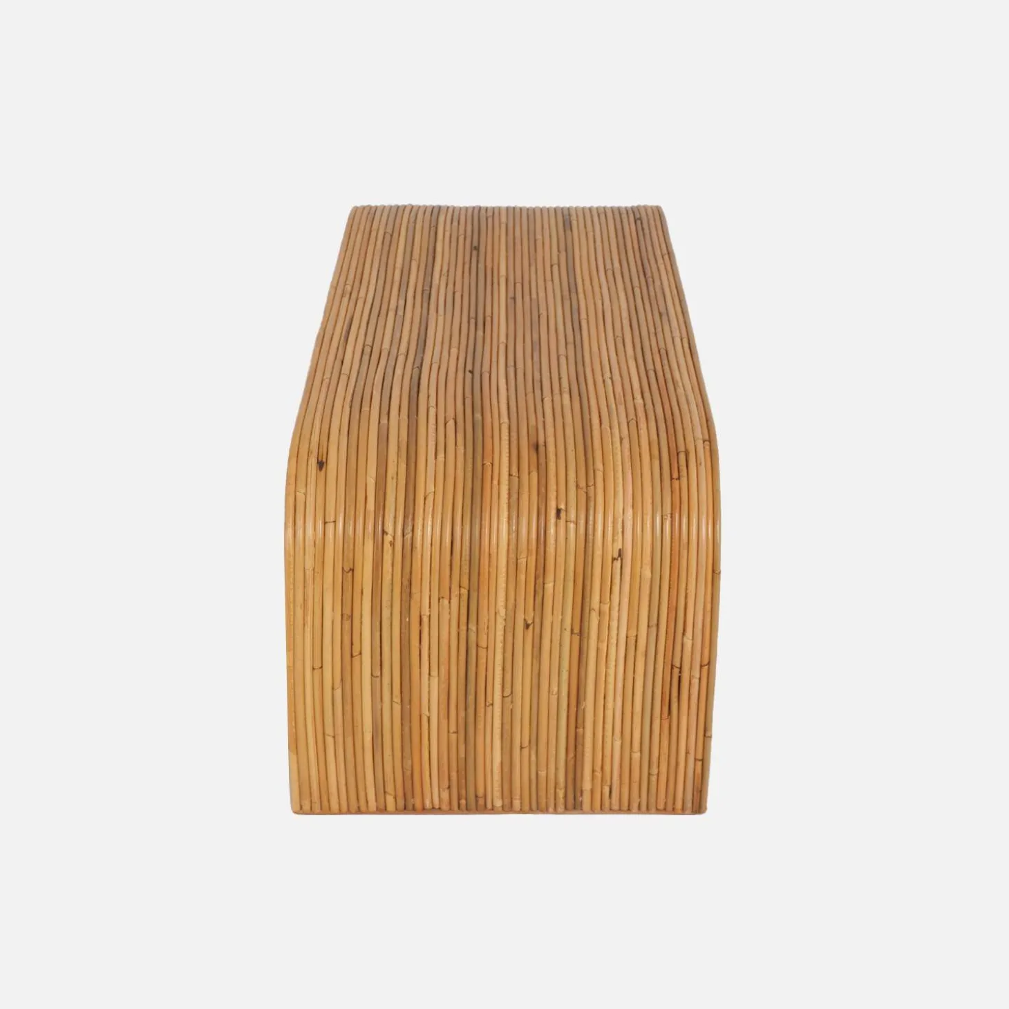 Bank, Bettbank aus natürlichem Rattan, 100cm