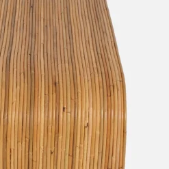 Bank, Bettbank aus natürlichem Rattan, 100cm