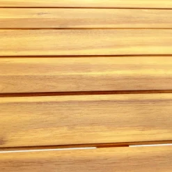 Bank 2-3 Sitzer Akazie, helles Holz, 140cm