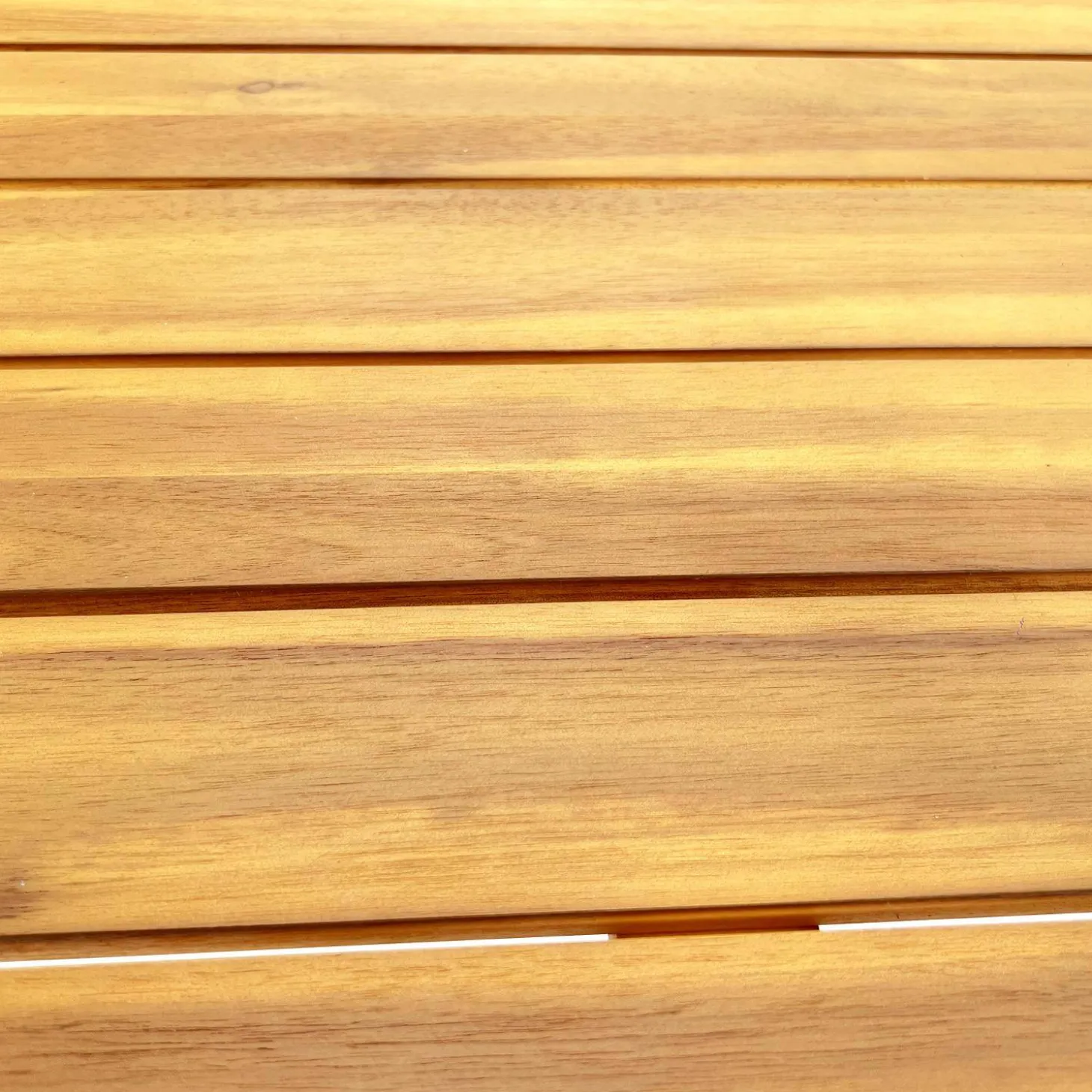 Bank 2-3 Sitzer Akazie, helles Holz, 140cm