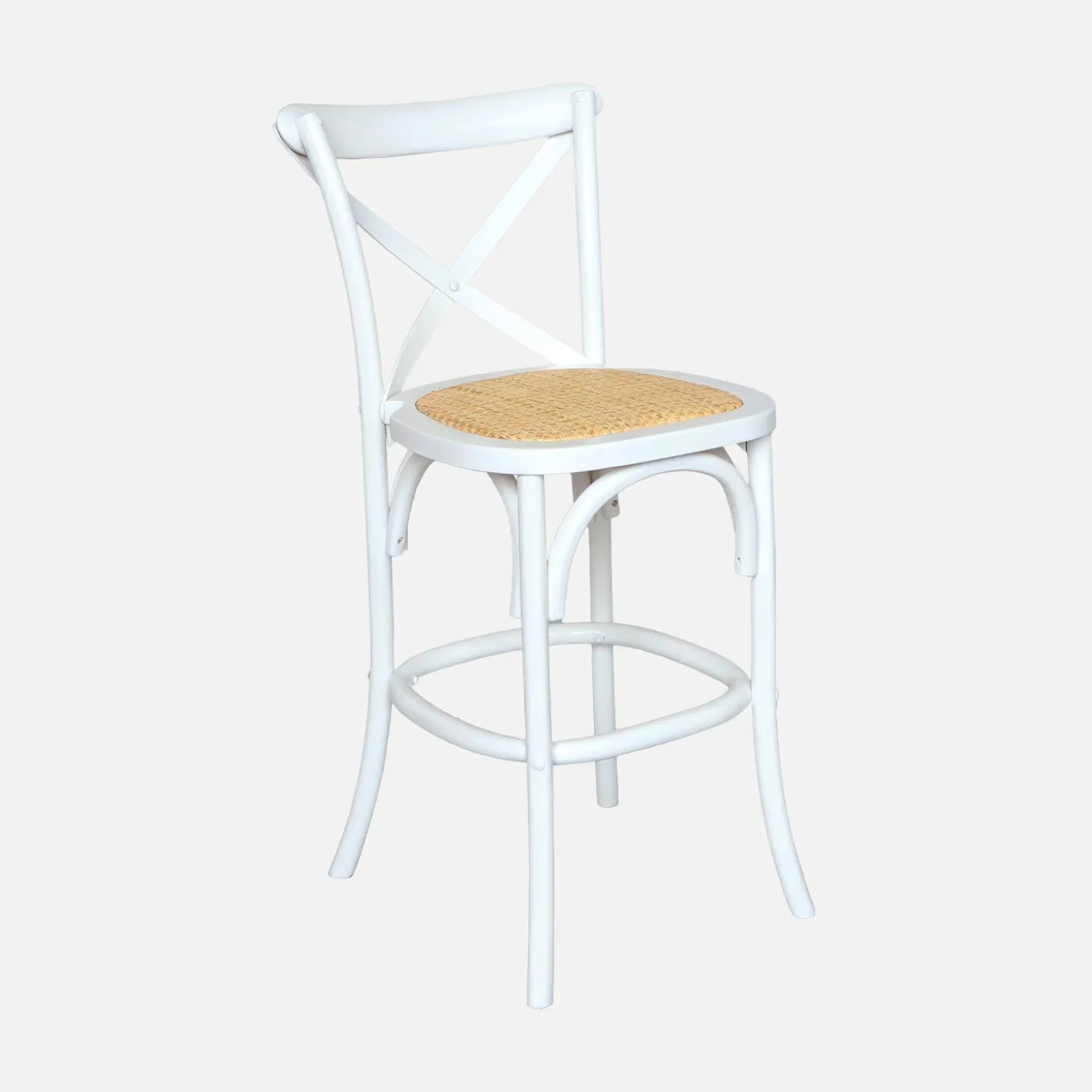 Barhocker Bistro Vintage Holz 65cm
