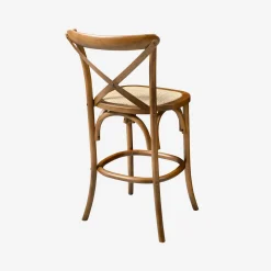 Barhocker Bistro Vintage Holz 65cm