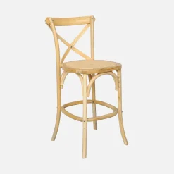 Barhocker Bistro Vintage Holz 65cm