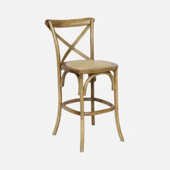 Barhocker Bistro Vintage Holz 65cm