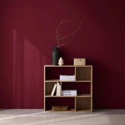 Bücherregal 3 Regale 6 Fächer