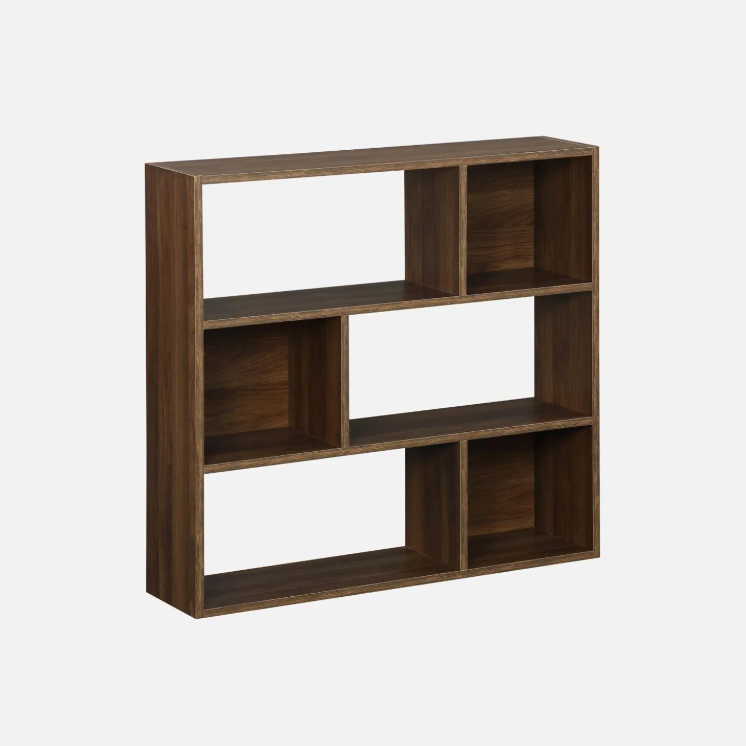 Bücherregal 3 Regale 6 Fächer