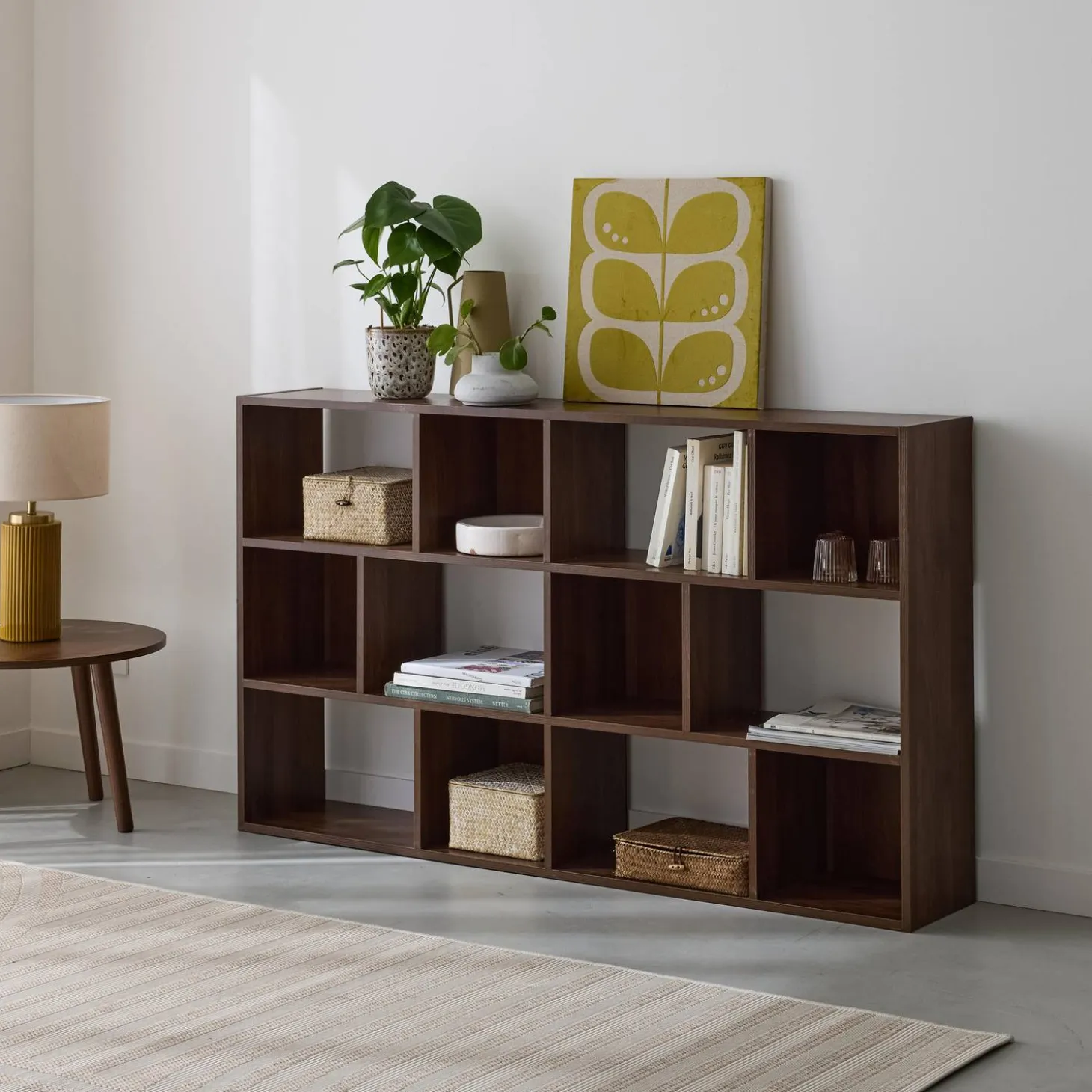 Bücherregal 3 Regale 12 Fächer