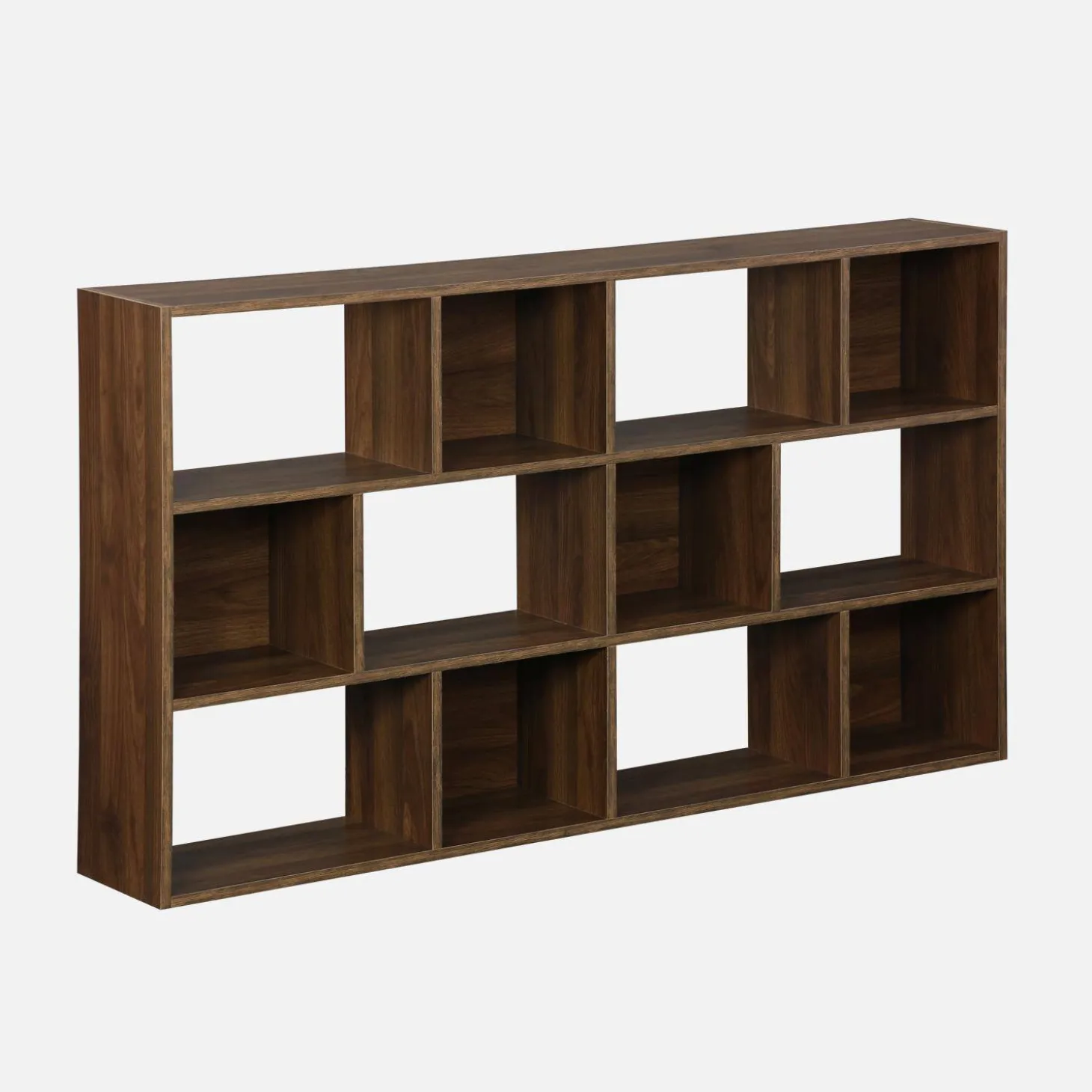 Bücherregal 3 Regale 12 Fächer