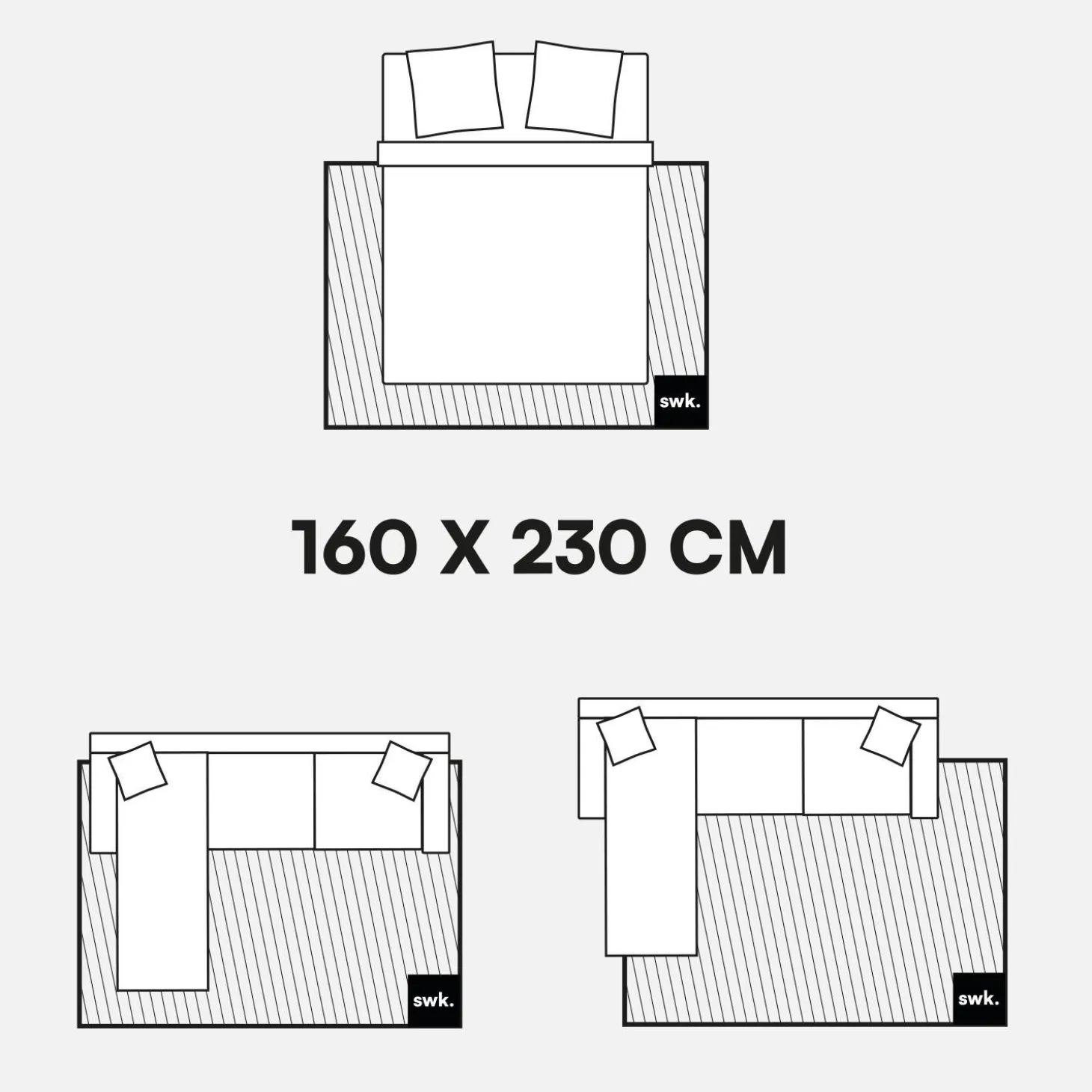 Beiger Teppich mit Leopardenmuster für den Innenbereich