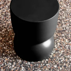 Beistelltisch, Couchtisch, Nachttisch aus Metall Ø32 x H42cm