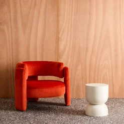Beistelltisch, Couchtisch, Nachttisch aus Metall Ø32 x H42cm