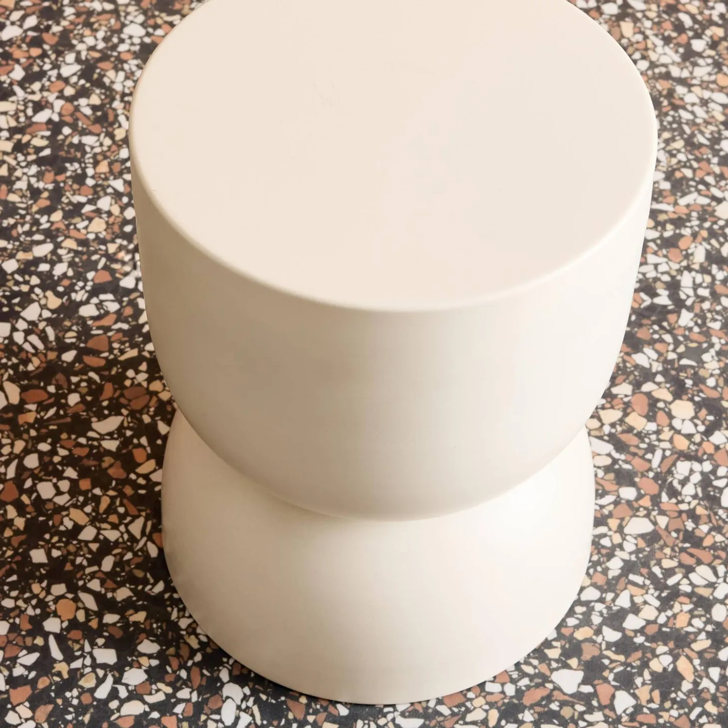 Beistelltisch, Couchtisch, Nachttisch aus Metall Ø32 x H42cm