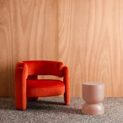 Beistelltisch, Couchtisch, Nachttisch aus Metall Ø32 x H42cm