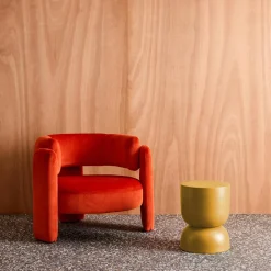 Beistelltisch, Couchtisch, Nachttisch aus Metall Ø32 x H42cm