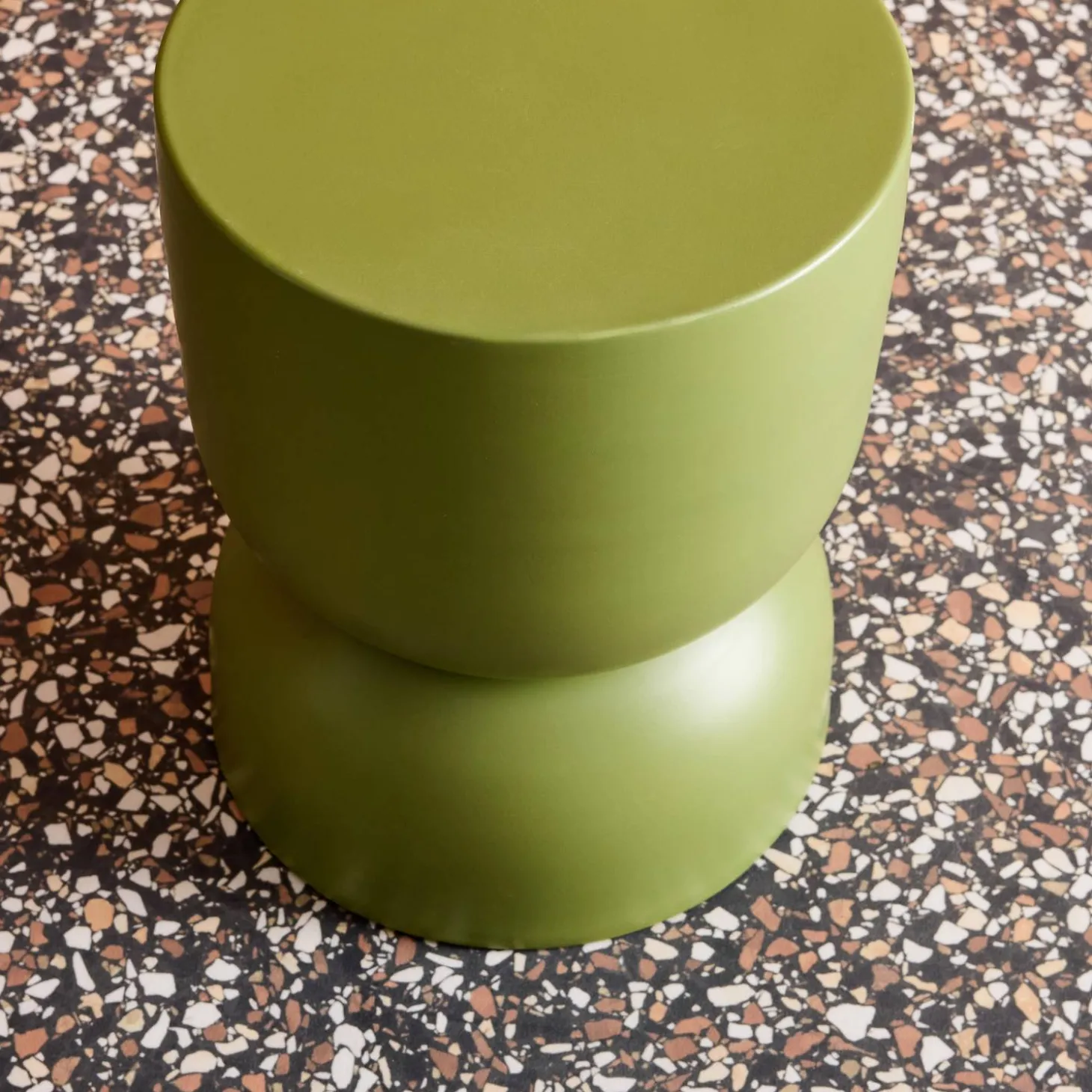 Beistelltisch, Couchtisch, Nachttisch aus Metall Ø32 x H42cm