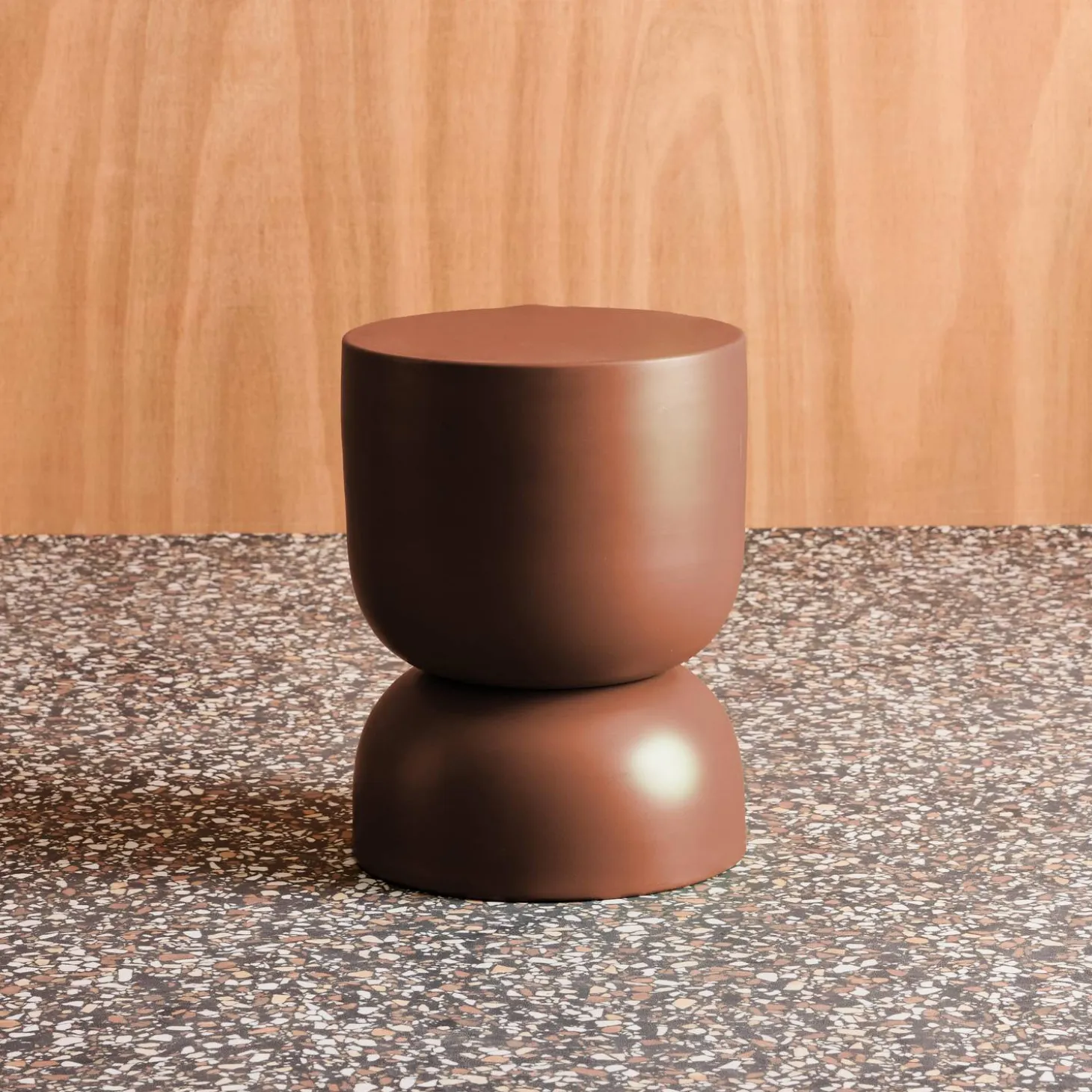 Beistelltisch, Couchtisch, Nachttisch aus Metall Ø32 x H42cm