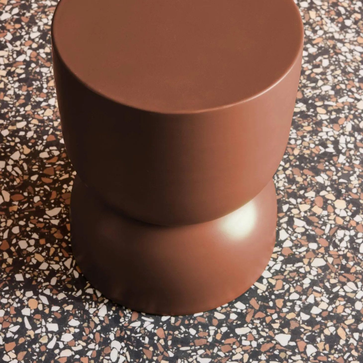 Beistelltisch, Couchtisch, Nachttisch aus Metall Ø32 x H42cm