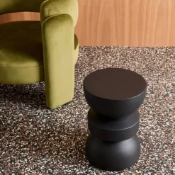 Beistelltisch, Couchtisch, Nachttisch Metall Ø32 x H 43,5cm