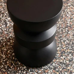 Beistelltisch, Couchtisch, Nachttisch Metall Ø32 x H 43,5cm