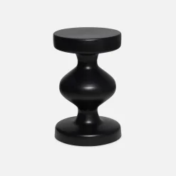Beistelltisch, Sofaende, Nachttisch aus Metall, Ø 29,5 x H 48,5 cm