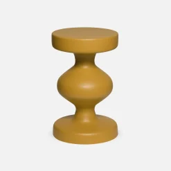 Beistelltisch, Sofaende, Nachttisch aus Metall, Ø 29,5 x H 48,5 cm