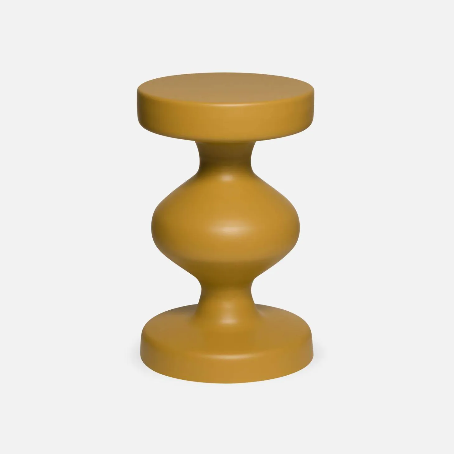 Beistelltisch, Sofaende, Nachttisch aus Metall, Ø 29,5 x H 48,5 cm