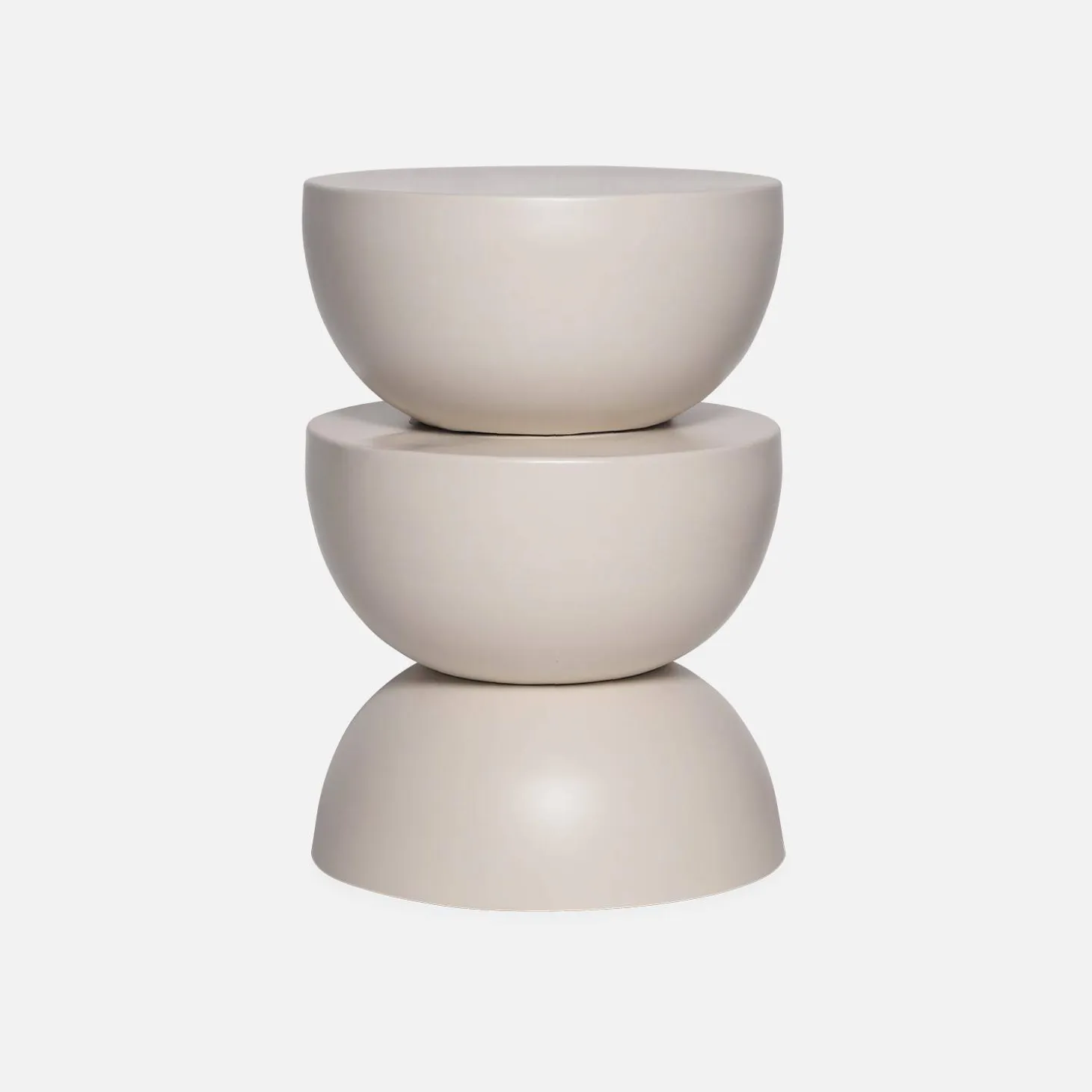 Beistelltisch, Sofatisch, Nachttisch Metall Ø32 x H46,5cm