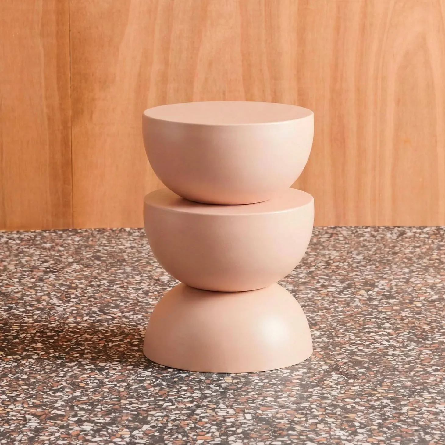 Beistelltisch, Sofatisch, Nachttisch Metall Ø32 x H46,5cm