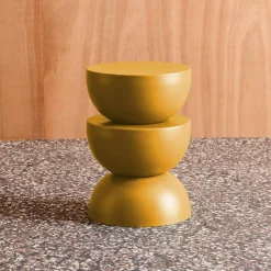 Beistelltisch, Sofatisch, Nachttisch Metall Ø32 x H46,5cm
