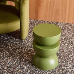Beistelltisch, Sofatisch, Nachttisch Metall Ø32 x H46,5cm
