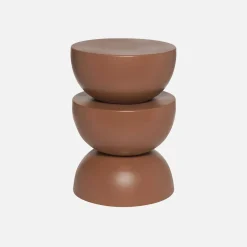 Beistelltisch, Sofatisch, Nachttisch Metall Ø32 x H46,5cm