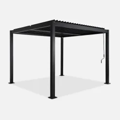 Bioklimatische Pergola mit Lamellendach Palace 3x3m
