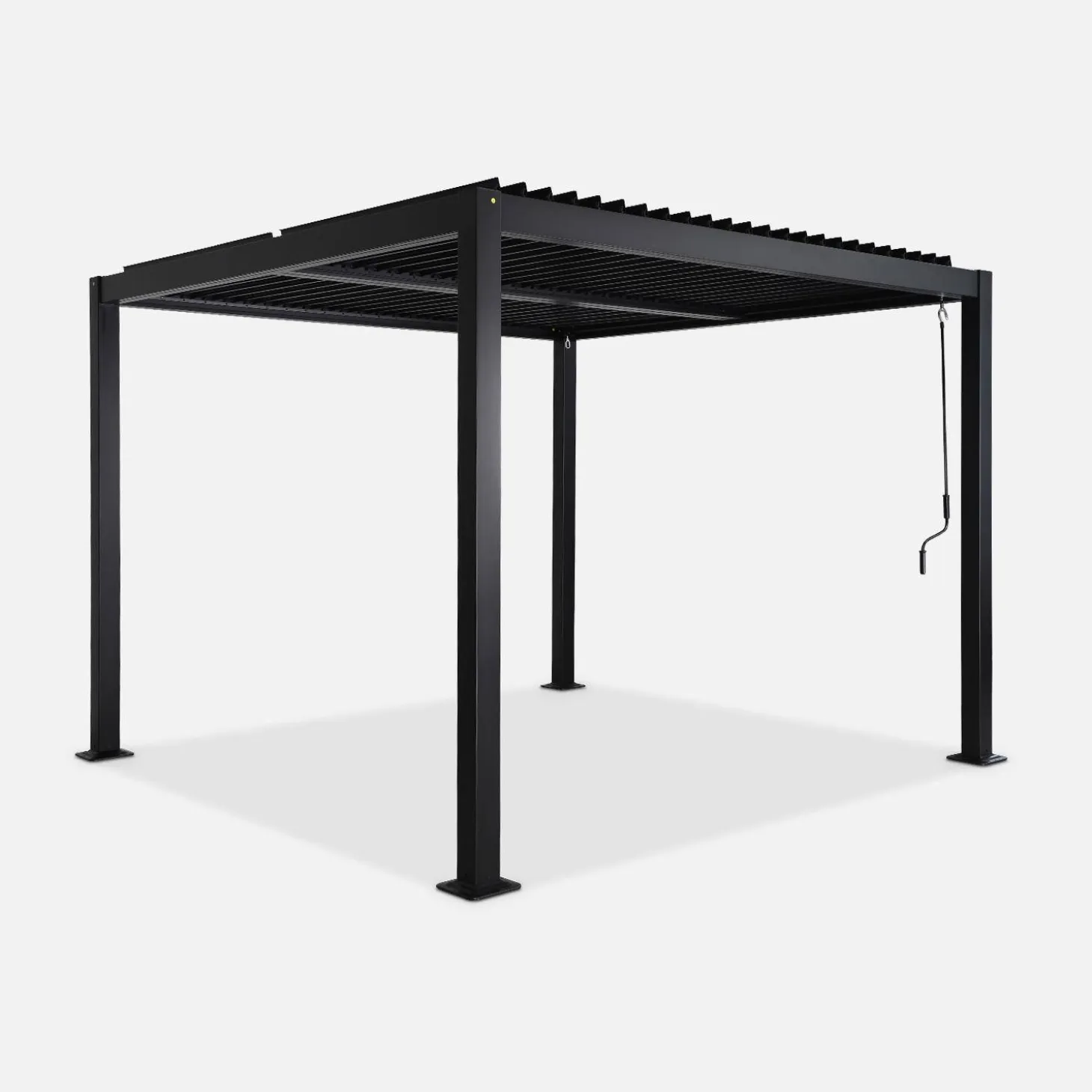 Bioklimatische Pergola mit Lamellendach Palace 3x3m