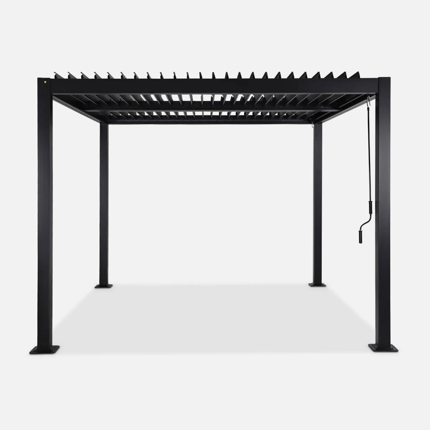 Bioklimatische Pergola mit Lamellendach Palace 3x3m