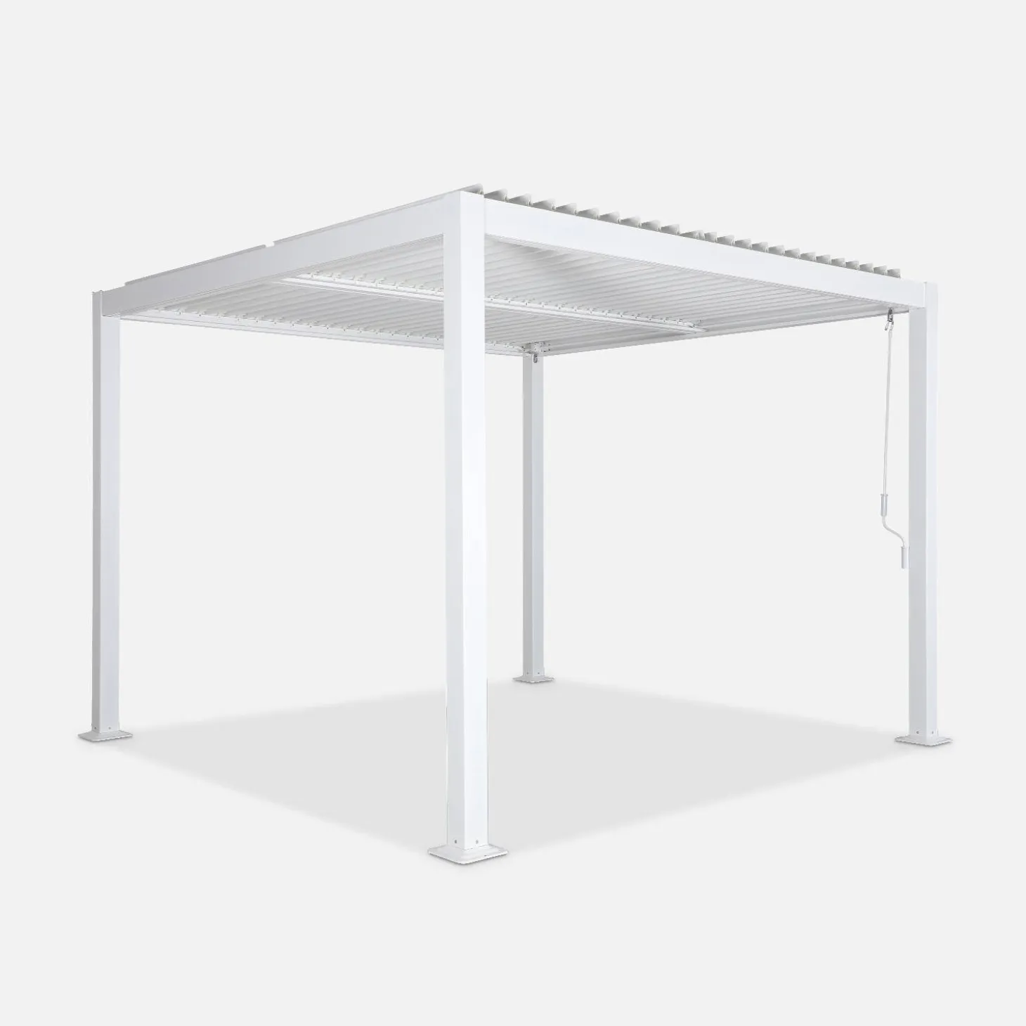 Bioklimatische Pergola mit Lamellendach Palace 3x3m