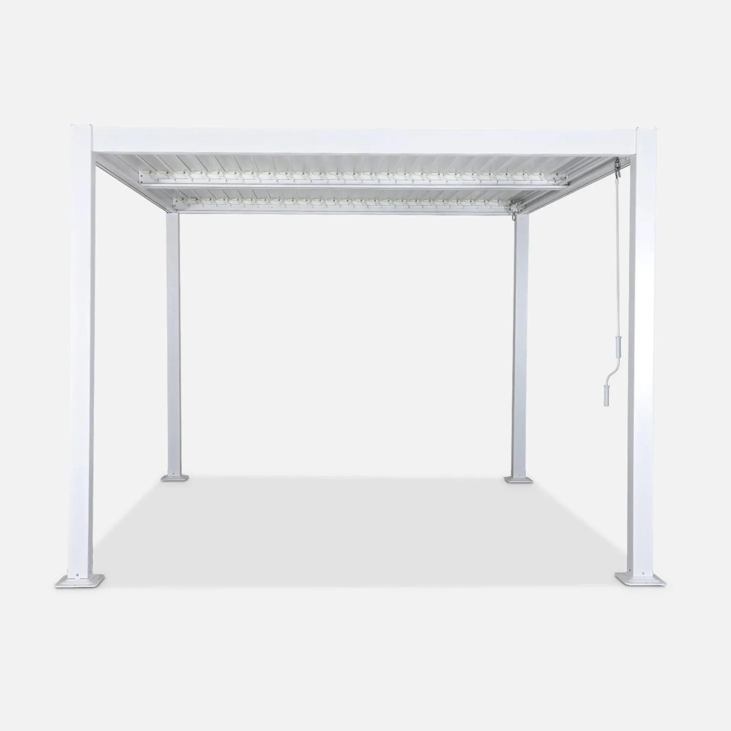 Bioklimatische Pergola mit Lamellendach Palace 3x3m
