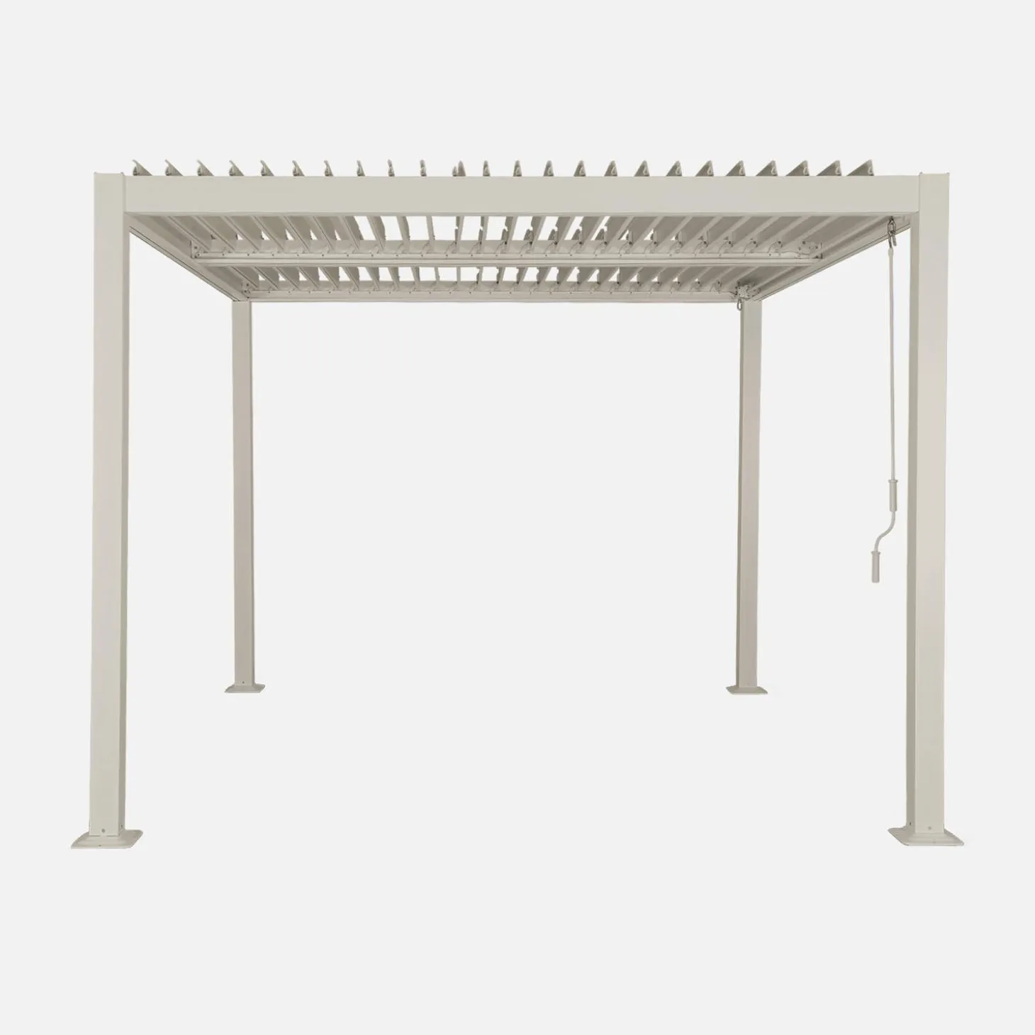 Bioklimatische Pergola mit Lamellendach Palace 3x3m