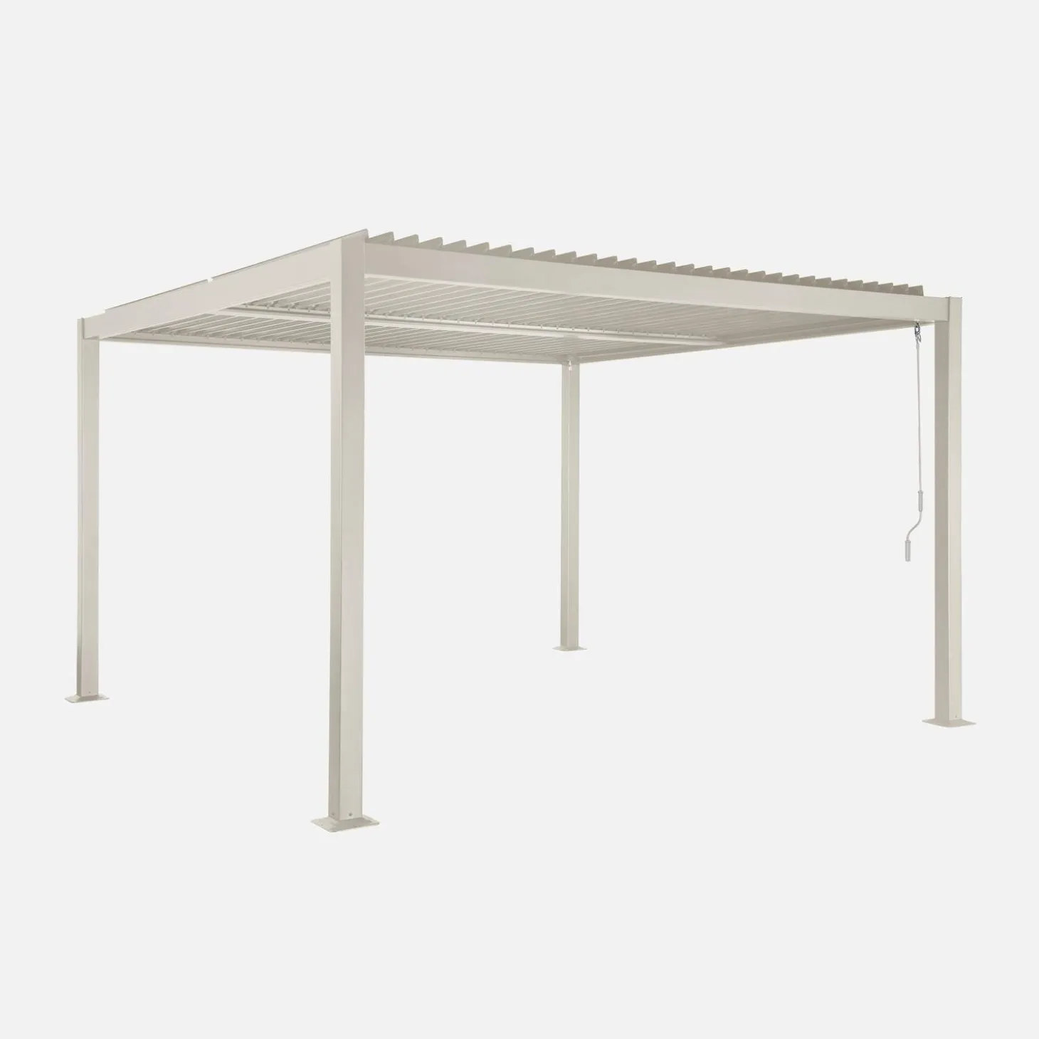 Bioklimatische Pergola mit Lamellendach Palace 3,6x3,6m