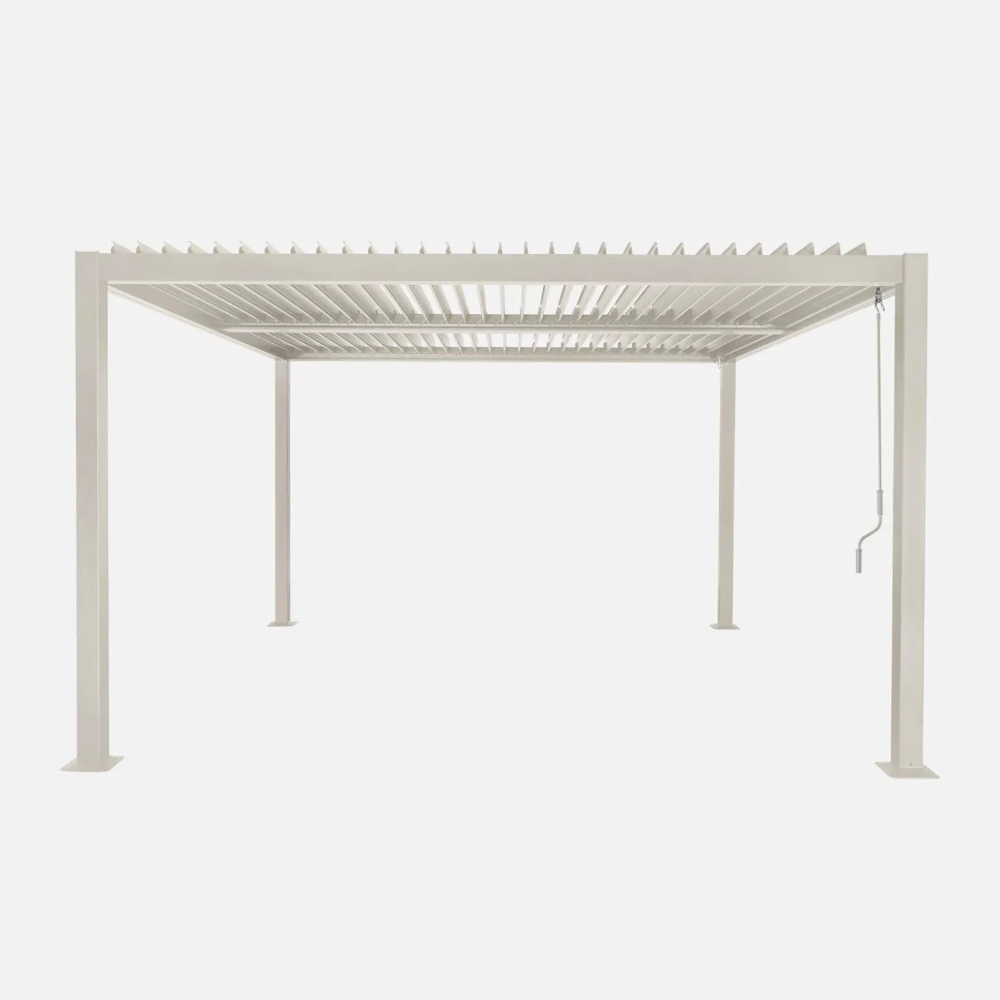 Bioklimatische Pergola mit Lamellendach Palace 3,6x3,6m