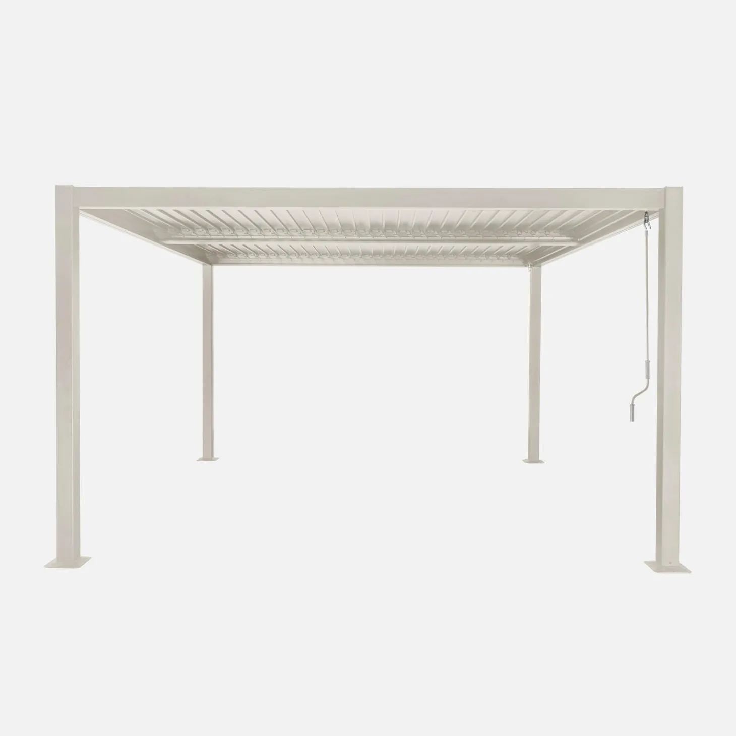 Bioklimatische Pergola mit Lamellendach Palace 3,6x3,6m