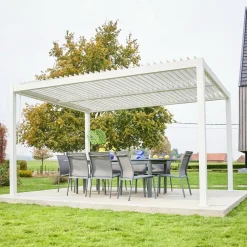 Bioklimatische Pergola mit Lamellendach Palace 3x4m